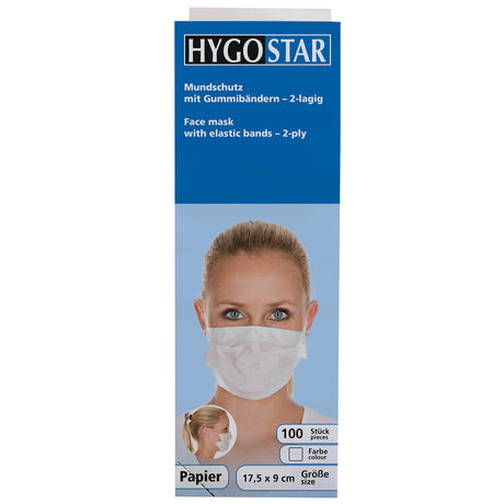 Mundschutz Civil Use, 2-lagig | Papier - weiß