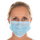 Mundschutz Civil Use, 2-lagig | PP - blau