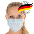 Mundschutz Civil Use, 3-lagig | PP, Made in Germany, Sparpack - blau