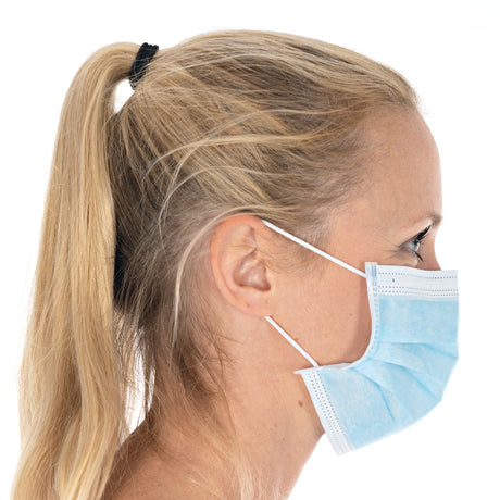 Mundschutz Civil Use, 3-lagig | PP - blau
