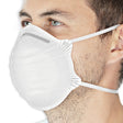 Atemschutzmasken FFP2 NR, vorgeformt | PP - weiß