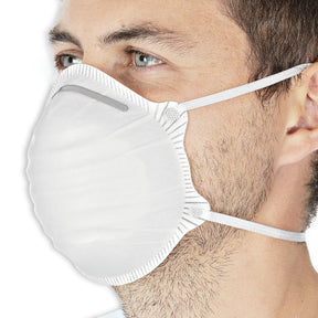 Atemschutzmasken FFP2 NR, vorgeformt | PP - weiß