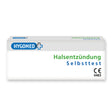 Halsentzündung Selbsttest - weiß