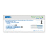 Halsentzündung Selbsttest - weiß