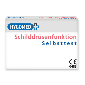 Schilddrüsenfunktion Selbsttest - weiß