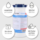 Desinfektionstücher QAV frei | PP - blau