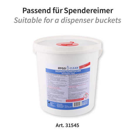 Desinfektionstücher QAV frei | PP - blau