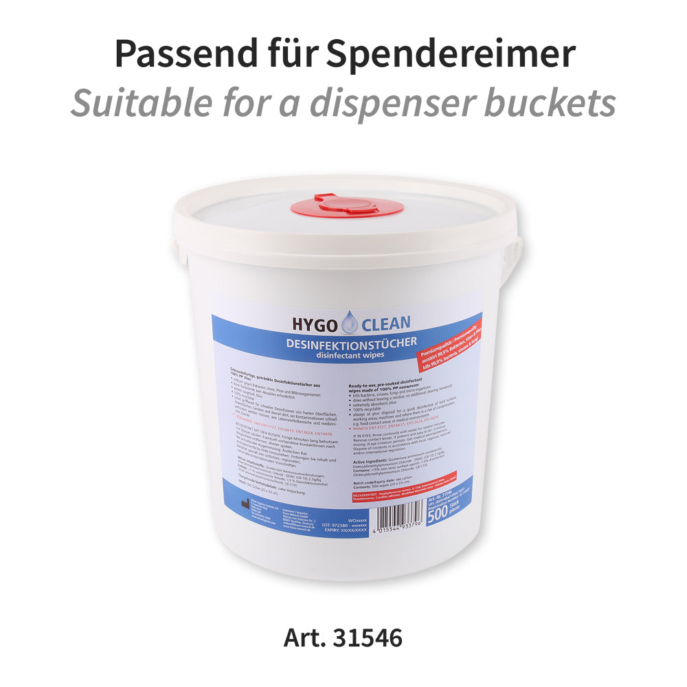 Desinfektionstücher alkoholfrei | PP - blau