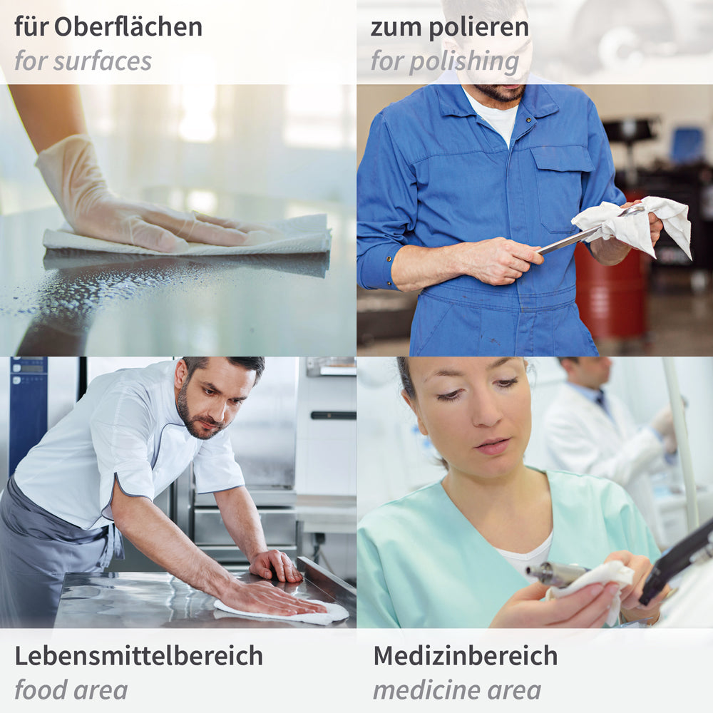 Spendereimer Hygowipe | PP - weiß