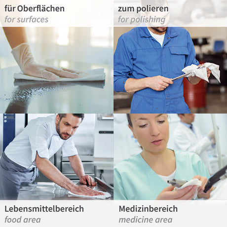 Spendereimer Hygowipe | PP - weiß