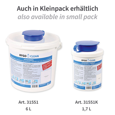 Spendereimer Hygowipe | PP - weiß