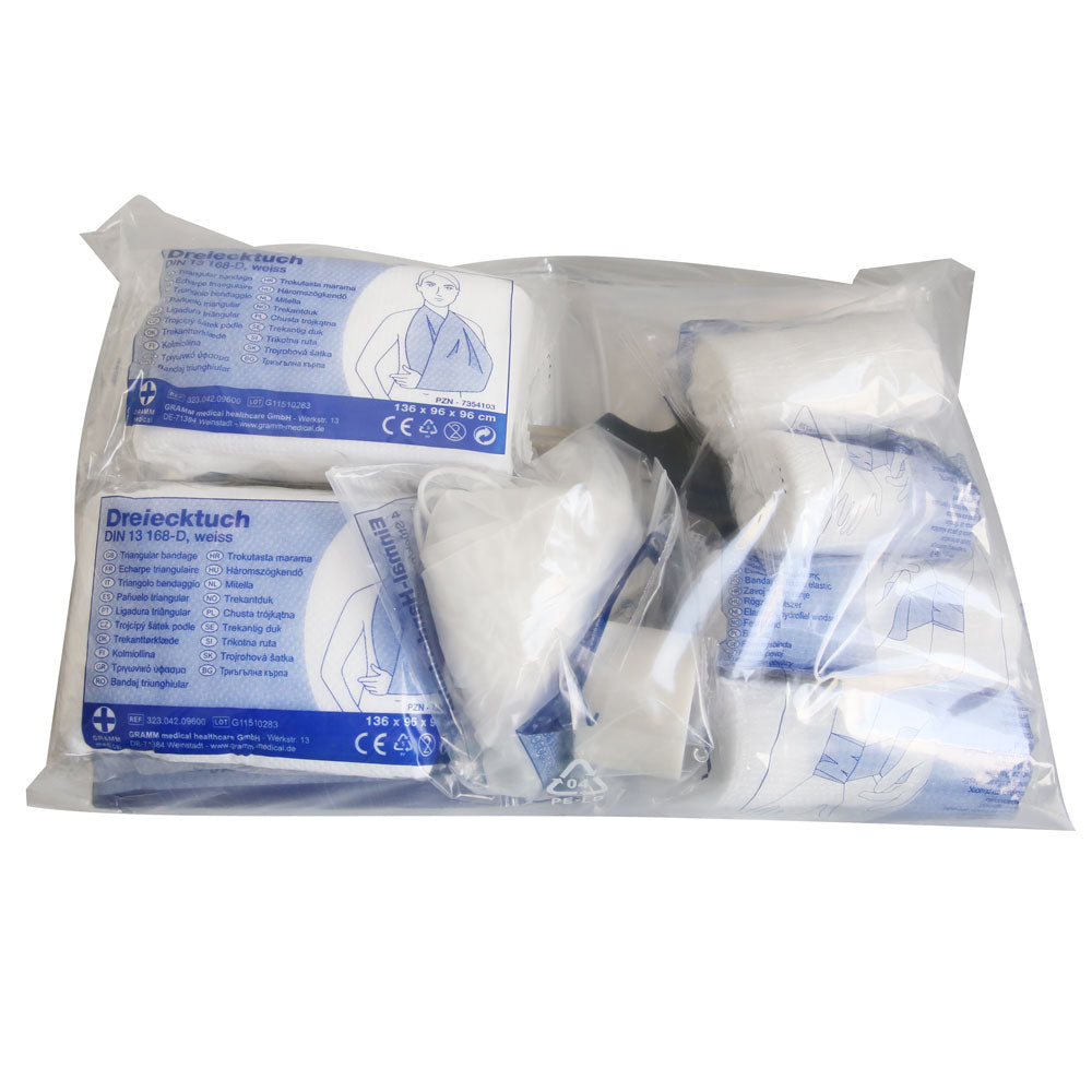 Gramm Medical ACTIOMEDIC® Erste Hilfe Nachfüllpackung | DIN 13157 - klar