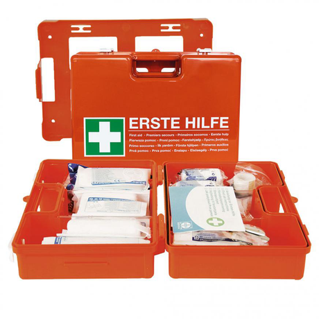 Gramm Medical ACTIOMEDIC® Verbandkoffer DOMINO | DIN 13157 - orange