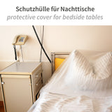 Nachttischabdeckungen, Rolle | HDPE - transparent