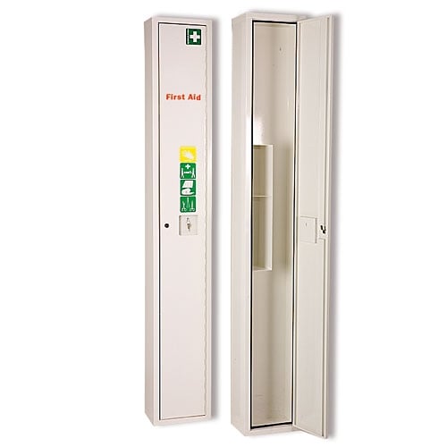 Stehschrank für Krankentrage, ohne Inhalt