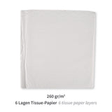 Einmaldecken | Papier, PP - weiß