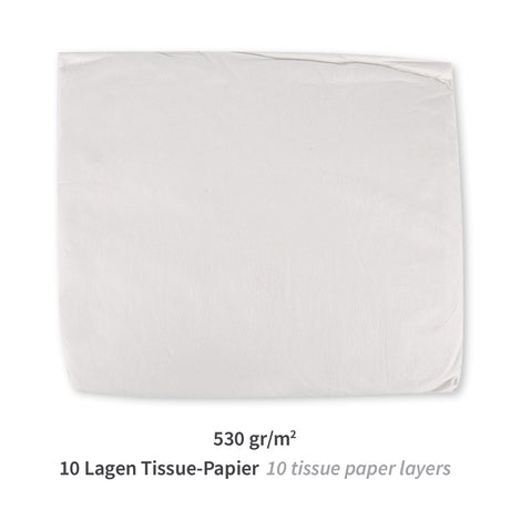 Einmaldecken | Papier, PP - weiß