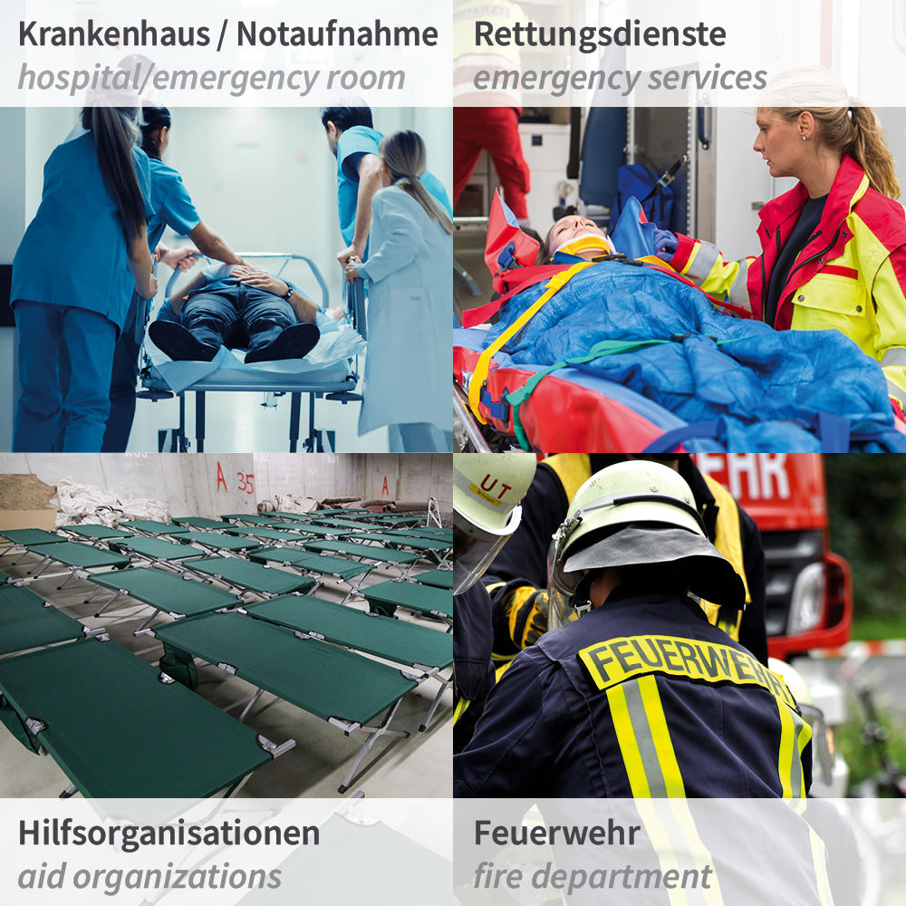 Einmaldecken | Papier, PP - weiß