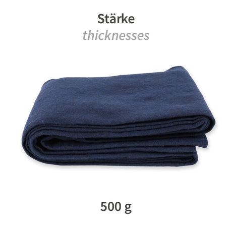 Einmaldecke | Polyester - blau