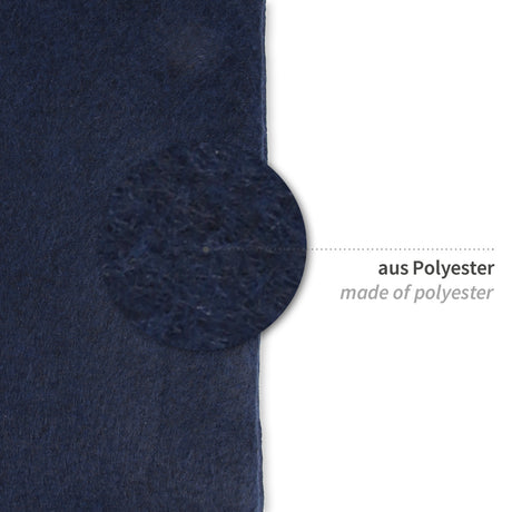 Einmaldecke | Polyester - blau
