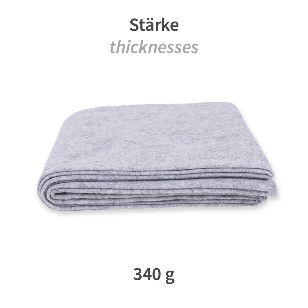Einmaldecke | Polyester - grau