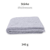 Einmaldecke | Polyester - grau