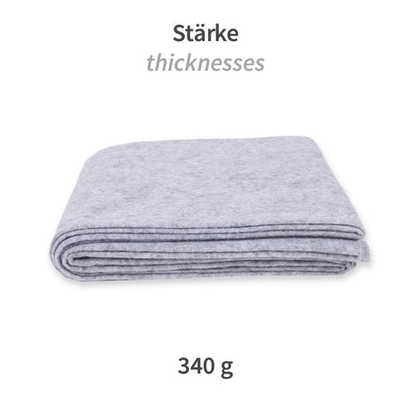 Einmaldecke | Polyester - grau