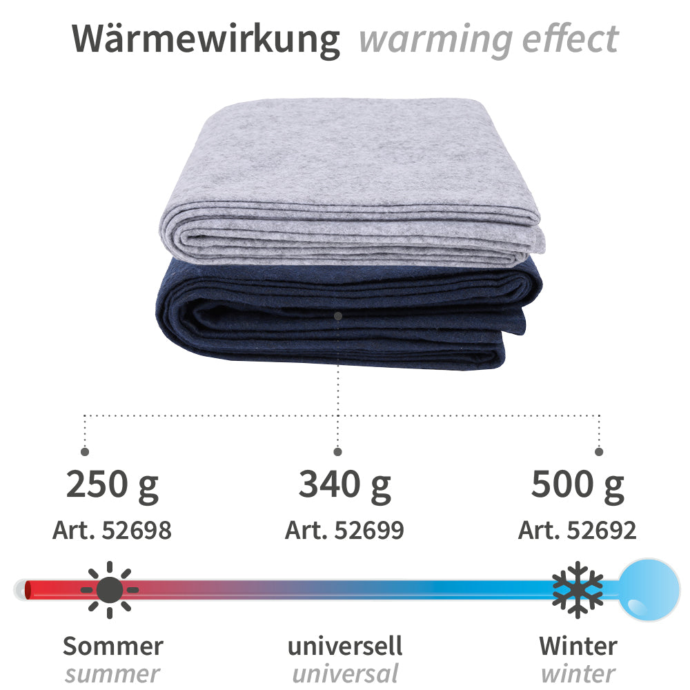 Einmaldecke | Polyester - blau