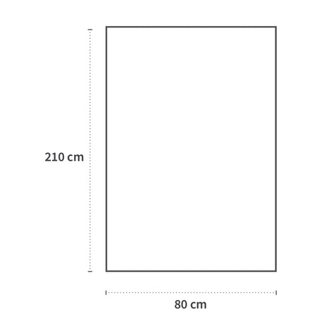 Einmallaken, 39 Fäden | Papier/PE/PES - weiß
