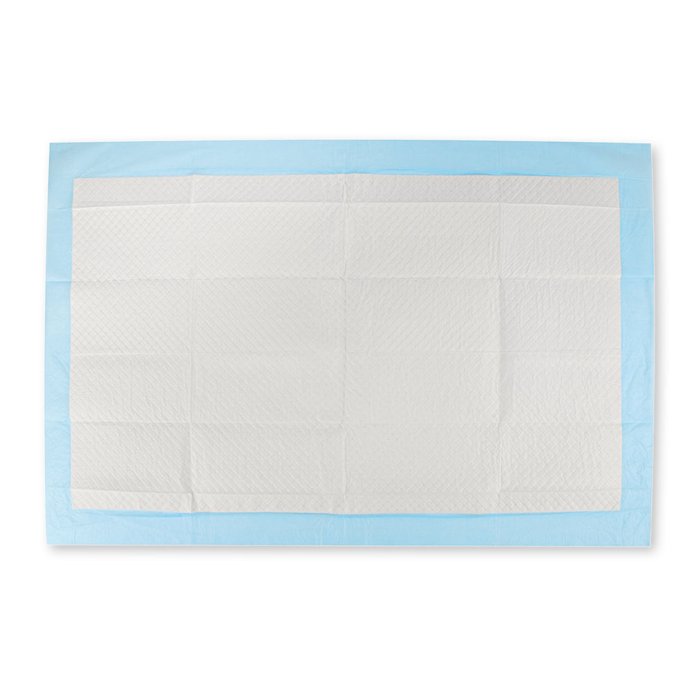 Bettunterlagen | PP/Recyclingpapier/PE - weiß-blau
