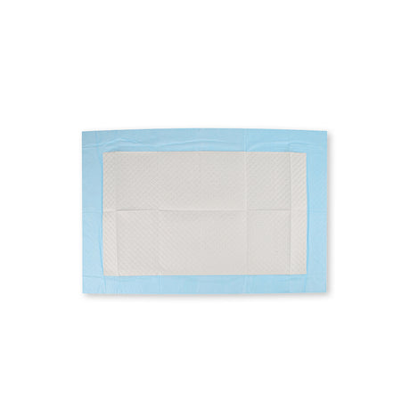 Bettunterlagen | PP/Recyclingpapier/PE - weiß-blau