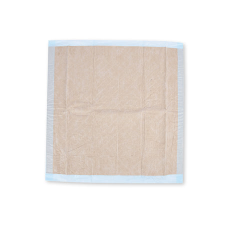 Bettunterlagen, 12-lagig | PP/Recyclingzellulose/PE - braun-blau
