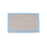 Bettunterlagen, 8-lagig | PP/Recyclingzellulose/PE - braun-blau