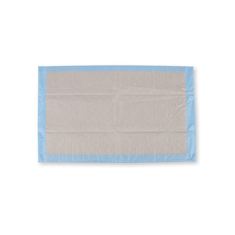Bettunterlagen, 8-lagig | PP/Recyclingzellulose/PE - braun-blau