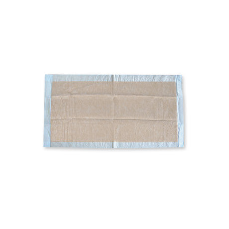 Bettunterlagen, 12-lagig | PP/Recyclingzellulose/PE - braun-blau