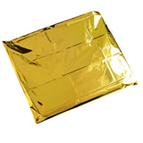 Rettungsdecke - gold-silber