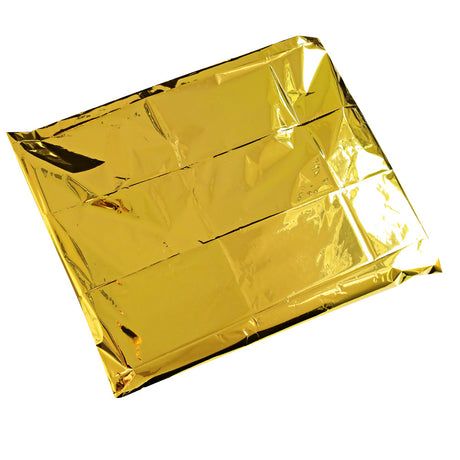 Rettungsdecke - gold-silber