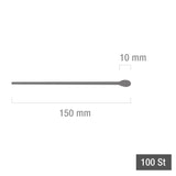 Wattestäbchen, 100 Stück