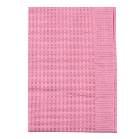 Patientenservietten | Papier, PE-Beschichtung - rosa