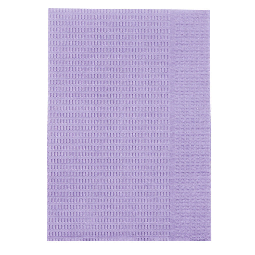 Patientenservietten | Papier, PE-Beschichtung - lila