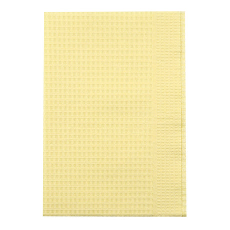 Patientenservietten | Papier, PE-Beschichtung - gelb