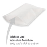 Waschhandschuhe Light | Spunlace - weiß