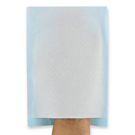 Waschhandschuhe | Airlaid, PE-Beschichtung - hellblau