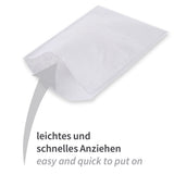 Waschhandschuhe Eco | Molton - weißlich