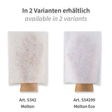 Waschhandschuhe Light | Molton - weißlich