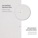 Waschhandschuhe Premium | Spunlace - weiß