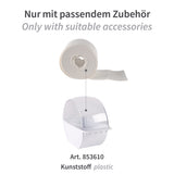 Zellstofftupfer auf Rolle - weiß