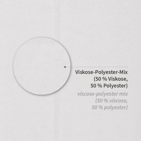 Pflegetücher | Viskose/Polyester, gelegt - weiß