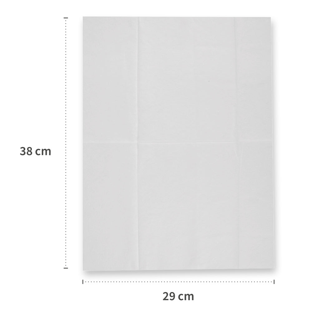 Pflegetücher | Viskose/Polyester, gelegt - weiß