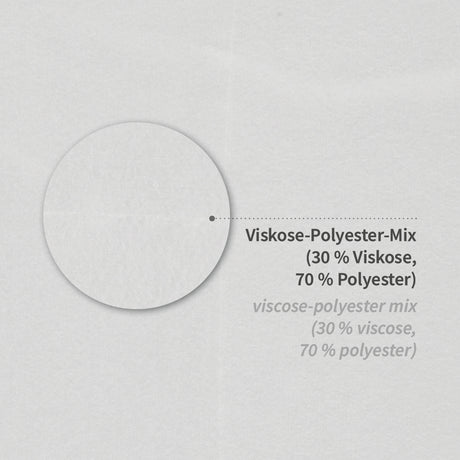 Pflegetücher Light | Viskose/Polyester, gelegt - weiß